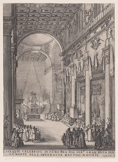 Le Catafalque de l'Empereur Mathais pièce appelée aussi Le Petit Prédicateur, La Chapelle Funèbre de Florence et Requiem de L'Empereur Mathais (The Catafalque of the Emperor Matthais, piece also called The Small Preacher, The Funerary Chapel of Florence, The Requiem of the Emperor Matthais)