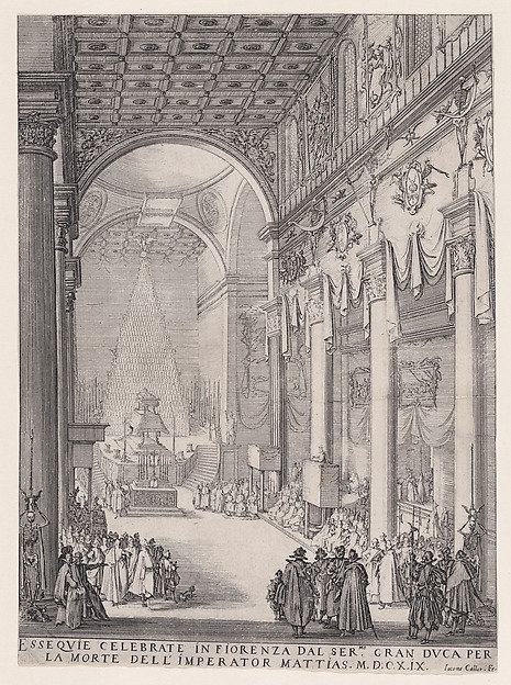 Le Catafalque de l'Empereur Mathais pièce appelée aussi Le Petit Prédicateur, La Chapelle Funèbre de Florence et Requiem de L'Empereur Mathais (The Catafalque of the Emperor Matthais, piece also called The Small Preacher, The Funerary Chapel of Florence, The Requiem of the Emperor Matthais)