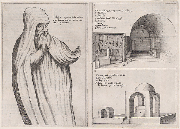 7th and 8th Plates, from Trattato delle Piante & Immagini de Sacri Edifizi di Terra Santa (Treatise of the Plans & Images of the Sacred Buildings of the Holy Land)