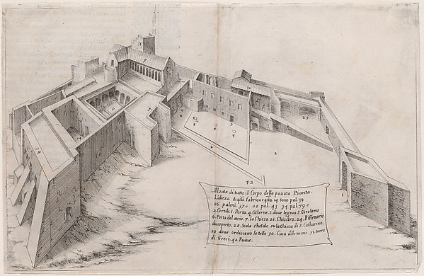 2nd Plate, from Trattato delle Piante & Immagini de Sacri Edifizi di Terra Santa (Treatise of the Plans & Images of the Sacred Buildings of the Holy Land)