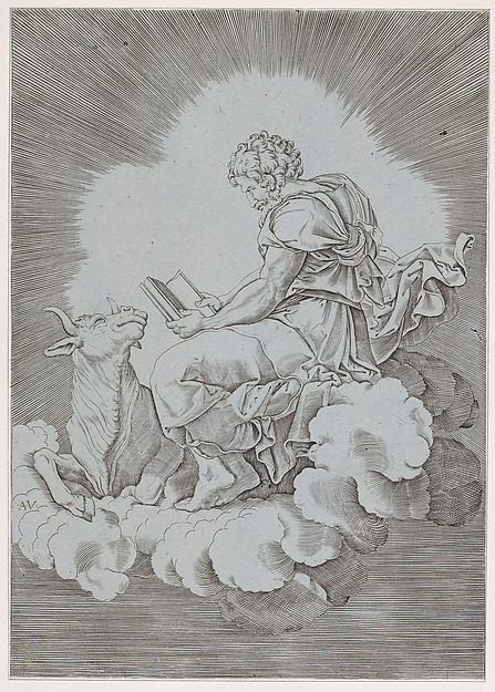 Saint Luke by Anonymous, Italian, 16th to early 17th century
