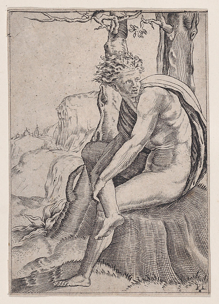 Seated Youth