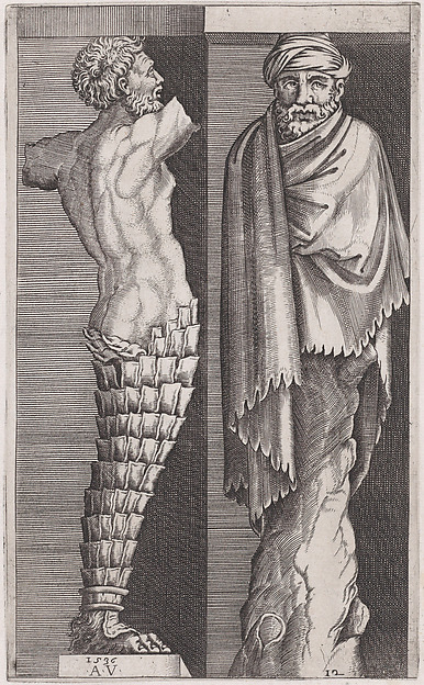 Two Men from "The Hermae"