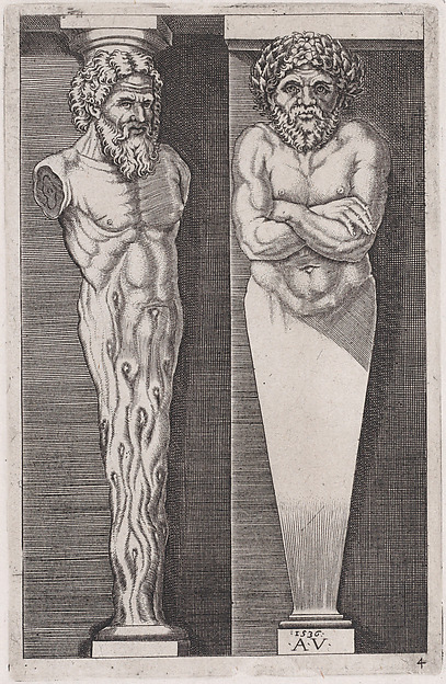 Two Men from "The Hermae"