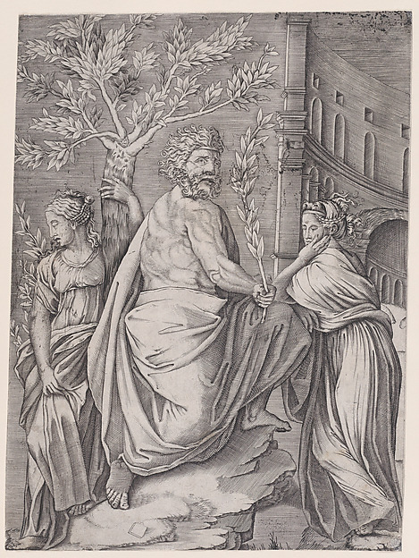 The Man with a Laurel Branch