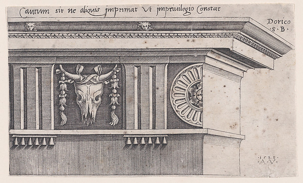 Doric Entablature