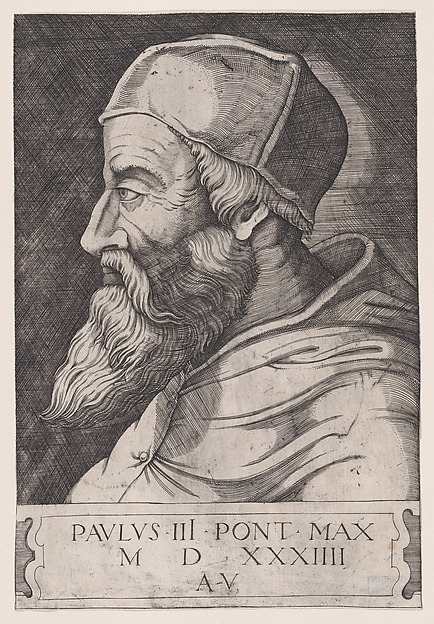 Pope Paul III in a Skullcap