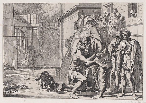 The return of the Prodigal Son by Anonymous, 17th century