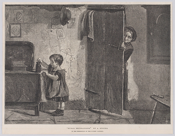 Mural Decorations, from "Illustrated London News"