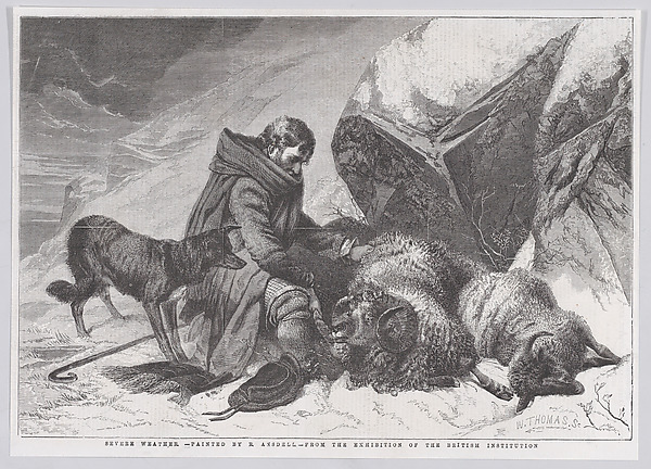 Severe Weather, from "Illustrated London News"