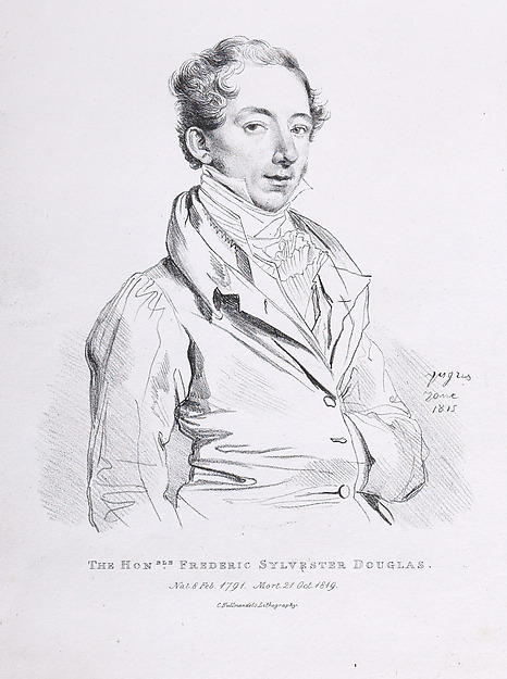 Portrait of Frederick Sylvester Douglas