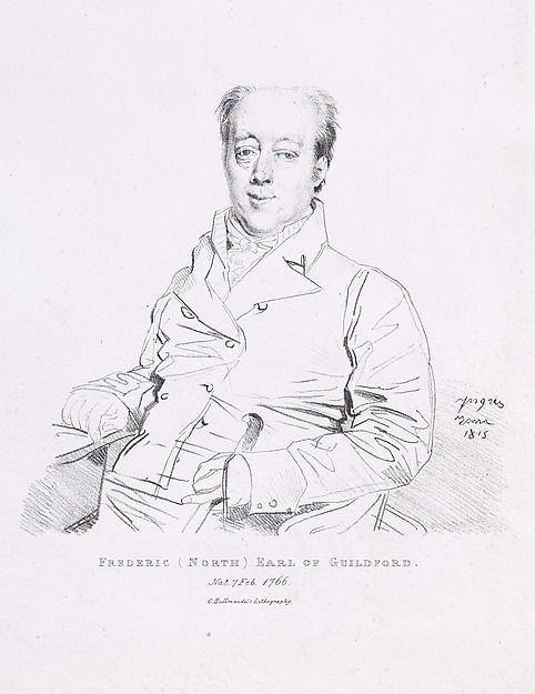 Portrait of Frederick (North), Earl of Guildford