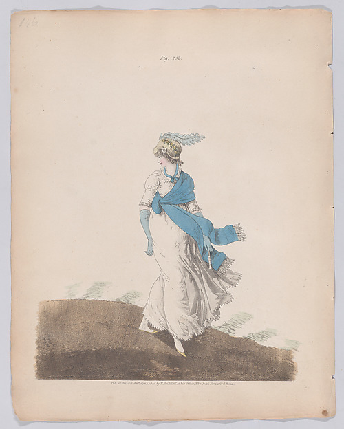 Gallery of Fashion, vol. VII: April 1 1800 - March 1 1801 by Nicolaus Heideloff, The Metropolitan Museum of Art