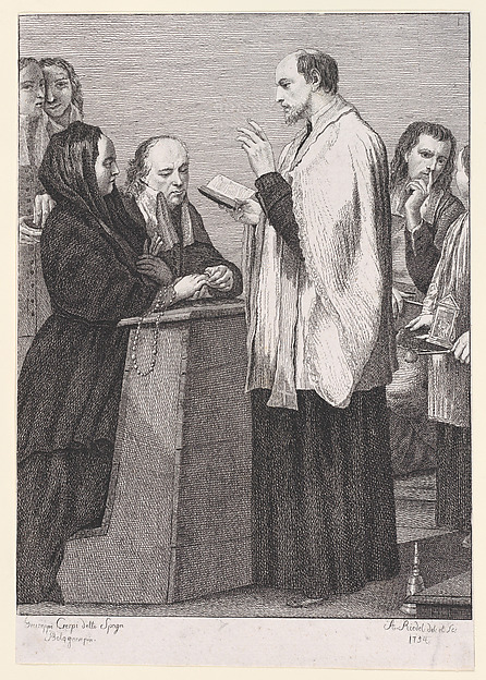 Matrimony, from "The Seven Sacraments"