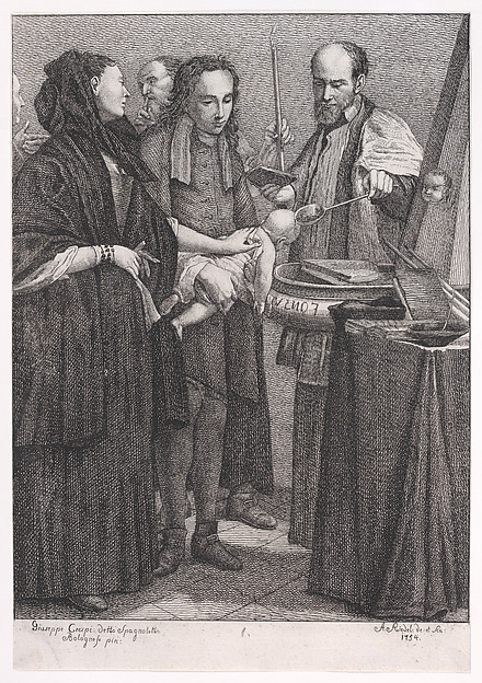 Baptism, from "The Seven Sacraments"