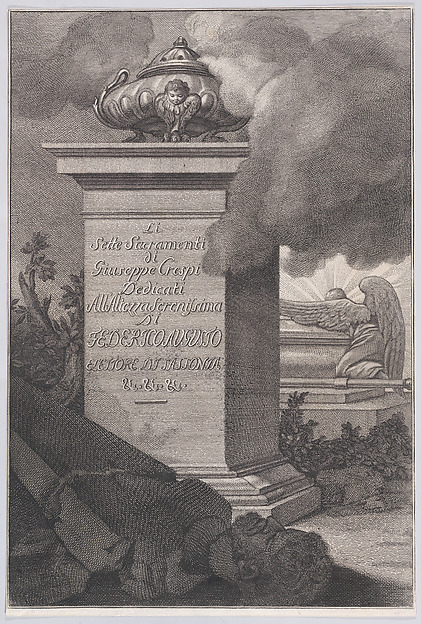 Title page, from "The Seven Sacrements"