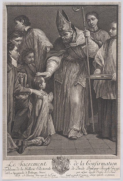 Confirmation, from "The Seven Sacrements"