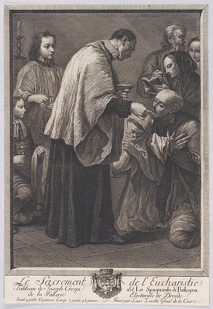 The Eucharist, from "The Seven Sacrements"