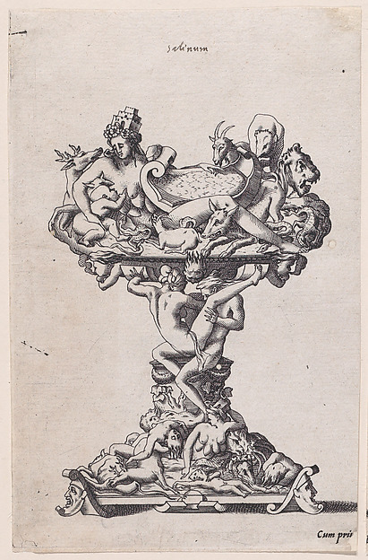 Salt-cellar with Cybèle