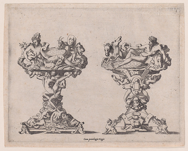 Two Salt-cellars