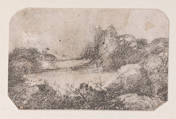 Le Lac au Soleil Levant (The Lake with The Rising Sun)