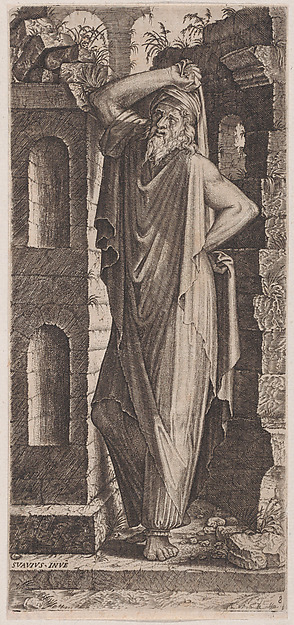 St. Philip (?), from "Christ, the Twelve Apostles and St. Paul" by Lambert Suavius