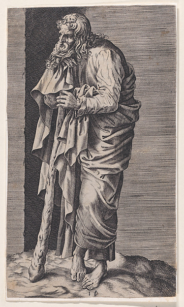 St. Jacob Minor, from "Christ and the Apostles" by Lambert Suavius