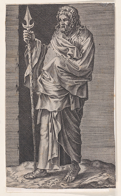 St. Simon, from "Christ and the Apostles" by Lambert Suavius