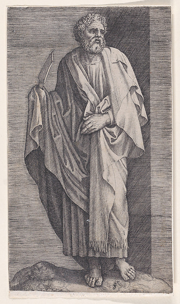 St. Bartholomew, from "Christ and the Apostles" by Lambert Suavius
