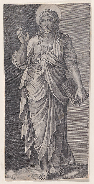 Christ, from "Christ and the Apostles" by Lambert Suavius