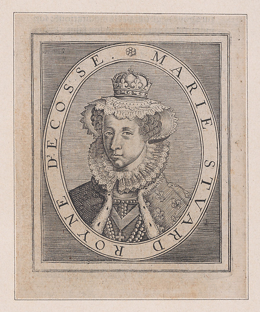 Marie Stuard Royne d'Ecosse (from "La Cour Sainte du R. pere Nicolas Caussin de la Compagnie de Jesus") by Nicolas Caussin
