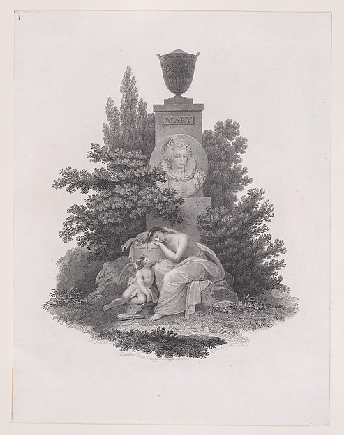 Monument of Mary, Queen of Scots (from "The History of England")
