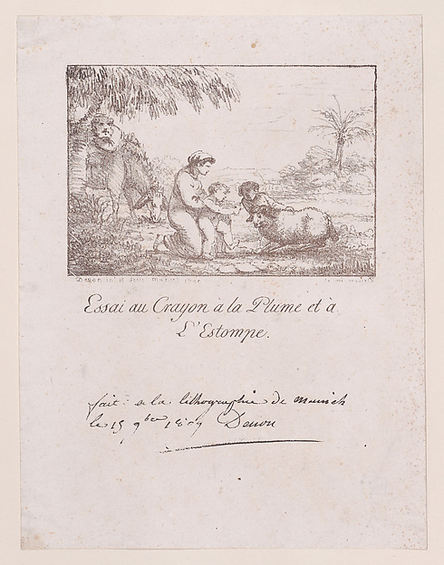 The Holy Family by Baron Dominique Vivant Denon