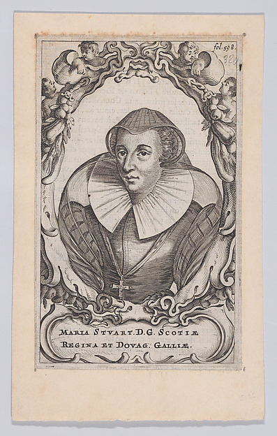 Mary, Queen of Scots (from "Histoire de la guerre de Flandre," volume 2, folio 598)
