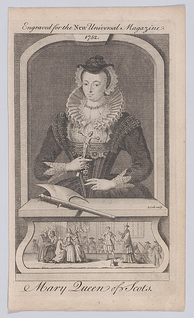 Mary, Queen of Scots (from "Universal Magazine")