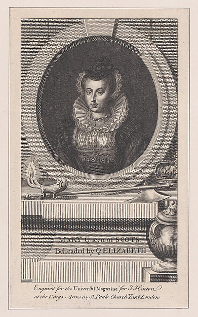 Mary, Queen of Scots (from "Universal Magazine")
