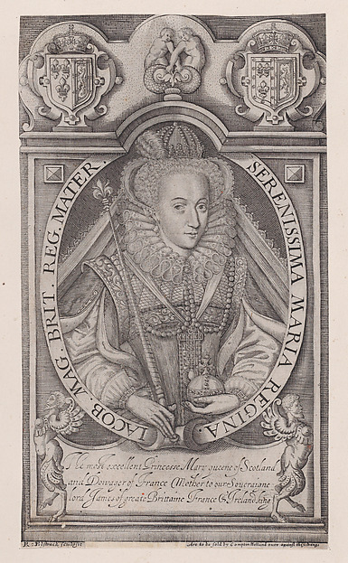 Mary, Queen of Scots (from "Baziliologia, A Booke of Kings")