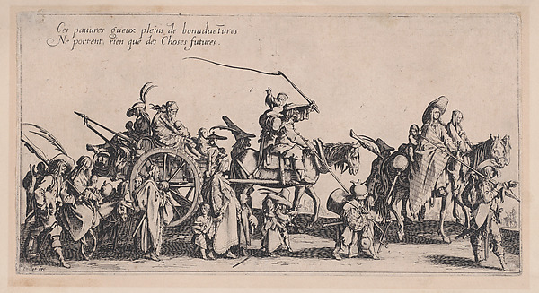 Les Bohémiens en Marche: L'Arrière-Garde, pièce aussi appelée Le Départ (The Gypsies Travelling: The Rear Guard, also called The Departure), from Le Bohémiens, série appelée aussi Les Égyptiens, La Marche des Bohémiens, La Vie Errante des Bohémiens, Les Marches Égyptiennes (The Gypsies, series also called The Egyptiens, The Gypsy Troops, The Wandering Lives of Gypsies, The Egyptian Troops)