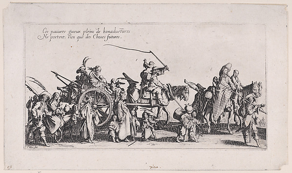 Les Bohémiens en Marche: L'Arrière-Garde, pièce aussi appelée Le Départ (The Gypsies Travelling: The Rear Guard, also called The Departure), from Le Bohémiens, série appelée aussi Les Égyptiens, La Marche des Bohémiens, La Vie Errante des Bohémiens, Les Marches Égyptiennes (The Gypsies, series also called The Egyptiens, The Gypsy Troops, The Wandering Lives of Gypsies, The Egyptian Troops)