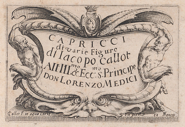 Frontispiece, from Les Caprices Series B, The Nancy Set