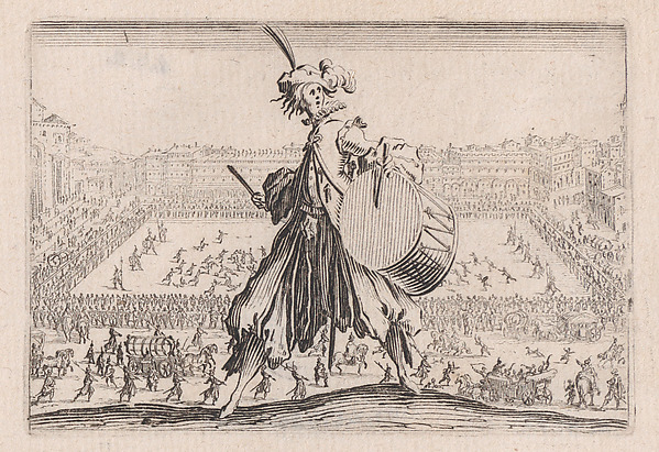 Le Jeu de Paume sur la Place Sainte-Croix, a Florence (The Tennis Game on the Piazza Santa Croce in Florence), from Les Caprices Series B, The Nancy Set