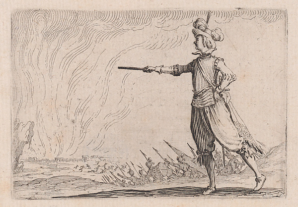 Le Commandant a Pied (The Commander on Foot), from Les Caprices Series B, The Nancy Set