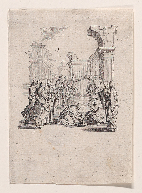 Le Lavement des Pieds (The Washing of the Feet), from "La Petite Passion" (The Little Passion)