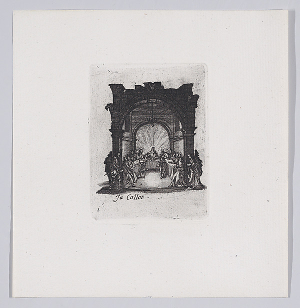Reverse Copy of La Cène (The Last Supper), from La Petite Passion (The Little Passion)