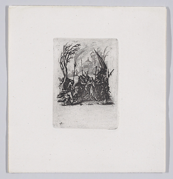 Reverse Copy of Jesus est Livré aux Juifs (Jesus is Delivered to the Jews), from La Petite Passion (The Little Passion)