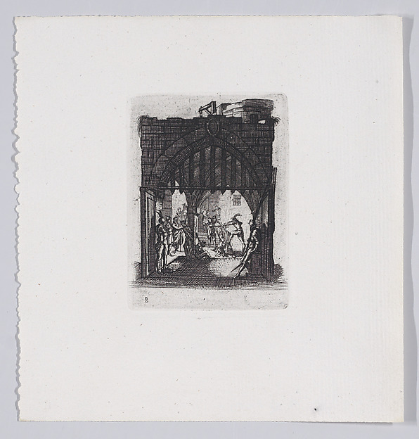 Reverse Copy of Le Couronnement d'Épines (The Crowning with Thornes), from La Petite Passion (The Little Passion)