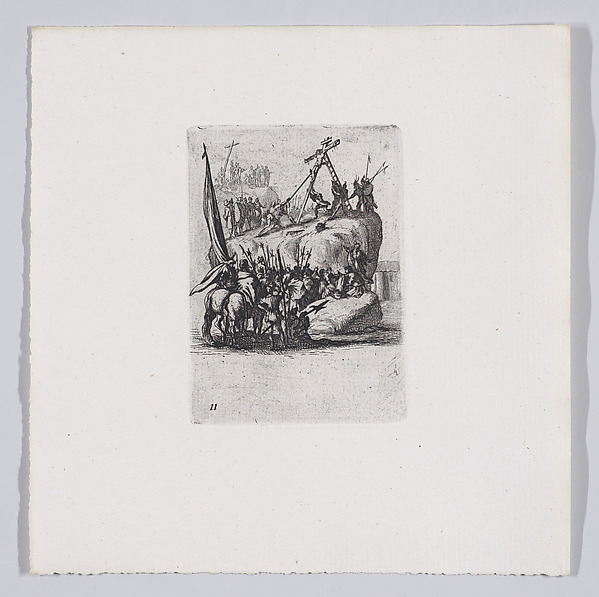 Reverse Copy of Le Crucifiement (The Crucifixion), from La Petite Passion (The Little Passion)