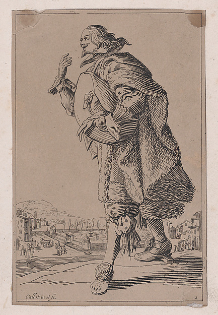 Copy of Le Gentilhomme qui Salue Tenant son Feutre sous le Bras (The Gentleman who Bows Holding his Felt Hat Under his Arm), from La Noblesse (The Nobility)