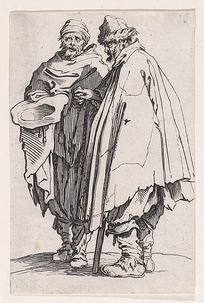 L'Aveugle et son Compagnon (The Blind Man and his Companion), from Les Gueux suite appelée aussi Les Mendiants, Les Baroni, ou Les Barons (The Beggars, also called the Barons)