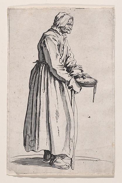 La Mendiante a la Sébille (The Female Beggar with the Begging Bowl), from Les Gueux suite appelée aussi Les Mendiants, Les Baroni, ou Les Barons (The Beggars, also called the Barons)